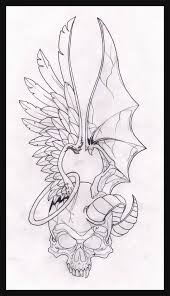 Pin By Julie Weide On Art Demon Drawings Skulls Drawing Tattoo Magazines