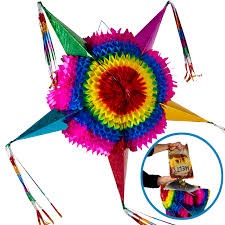 Cover all of the width. Aurabeam Small Multicolor Tissue Paper Number 6 Mexican Pinata For Birthday Anniversary Graduation Carnival Fiesta Party Photo Shoot Decoration Six Party Supplies Pinatas