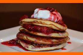 Tyto klasické americké punkcakes jsou překvapivě velkolepé díky zvýšené. Lievance S Dzemom A Ovocim Sefkuchari Sk Food Breakfast Pancakes