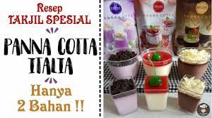 Faire ramollir les feuilles de gélatine dans de l'eau froide. Resep Panna Cotta Hanya 2 Bahan Asli Rasa Italia Mudah Murah Youtube