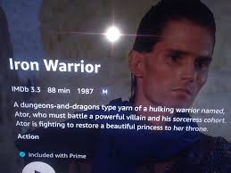 What does everyone think about this movie he is using Conan Sword and the  bad guy is using Red Sonja