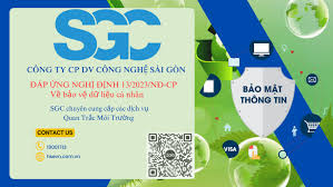 SGC đáp ứng Nghị định 13/2023/NĐ-CP về Bảo vệ dữ liệu cá nhân - SGC - QUAN  TRẮC MÔI TRƯỜNG