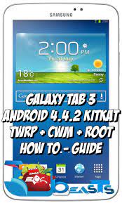 While doing so, you might get a warning message stating that this file . Install Cwm Twrp Recovery And Root Galaxy Tab 3 Sm T211 Android 4 4 2 Kitkat How To