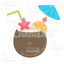 You can use it for commercial projects in the coreui icons free, the sil olf license applies to all icons packaged as web and desktop font files. Tropical Coconut Drink Svg Cut File Clipart
