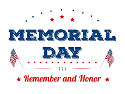 memorial day typography design png - Clipart World