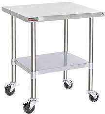 Arrives by thursday, jul 15. Top 10 Best Stainless Steel Work Tables And Kitchen Prep Table 2021 Stainless Steel Work Table Work Table Kitchen Prep Table