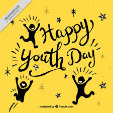 More than 3 million youth graduation season poster background. Free Vector Yellow Background Of Youth Day In Vintage Style