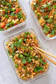 Take control of your lunch; Healthy Asian Turkey Fried Rice Recipe Not Enough Cinnamon