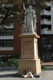 Besonders der 1854 gegründete garde krieger verein, der sich 1858 mit dem. Germania Denkmal