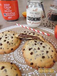 Cookies Cœur Fondant Nutella Nutella Recette Recette Cookies Moelleux Cookies Recette