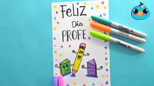 Tarjeta Para El Dia Del Profesor Facil Dia Del Maestro Diy Teacher S Day Card Youtube
