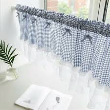 We have everything you need to coordinate your dream kitchen in any style & color. Classic Country Farmhouse Kitchen Half Window Curtains Lace Buffalo Check Ebay