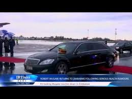 From teacher to freedom fighter. Robert Mugabe Returns To Zimbabwe Following Serious Health Rumours Youtube