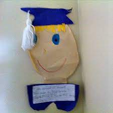 We have made two types (using canva) as examples for you. School Graduation And End Of The School Year Craft