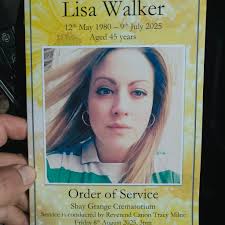 What a beautiful service. Rest easy sister ❤️ Lisa Walker