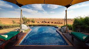 Bedouin Suite Pool Desert Resort Dubai Resorts Beachside Resort