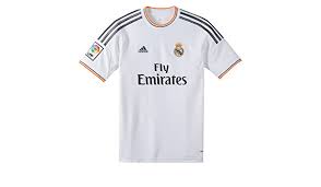 Is a football club based in madrid, spain. Amazon Com Adidas Real Madrid Home Jersey 2013 2014 Youth Ys Soccer Jerseys Sports Outdoors