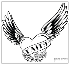 Hearts with wings and roses coloring pages. Coloring Pages Of Roses And Hearts Az Coloring Pages Heart Drawing Wings Drawing Heart With Wings Tattoo