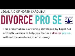 To be eligible to divorce in north carolina, you and your spouse must live separately for one year. Divorce Clinic Youtube