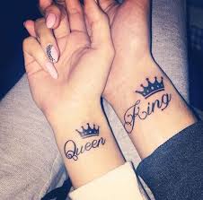 31 Couples With Matching Tattoos That Prove True Love Is Permanent Girlfriend Tattoos Cute Couple Tattoos Partner Tattoos