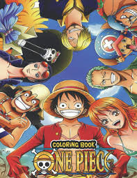 Find this pin and more on coloring pages by julianna mota. One Piece Coloring Book Anime Coloring Books One Piece For Luffy And Friends Fans One Of The Most Famous Manga In The World For Kids And Adults Zoro Luffy 9798567405789 Amazon Com Books
