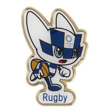 Maybe you would like to learn more about one of these? Tokyo 2020 Olympic Mascot Miritowa Competition Pose Pin Badge Rugby For Sale Online Ebay