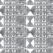 Black And White African Print Png Ecru Classic Mud Cloth Fabric Mudcloth Fabric Mud Cloth African Pattern Design