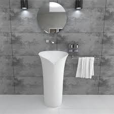 sm 8513 pedestal stone sink,bathroom