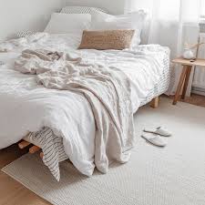 wollen vloerkleed wit slaapkamer kleed slaapkamer slaapkamerideeen