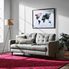 The slim and minimalist design. Brightech Sky Led Torchiere Super Bright Floor Lamp It Only Takes One Piece Of Furniture To Brighten Up Any Space A Modern Floor Lamp Popsugar Home Photo 2