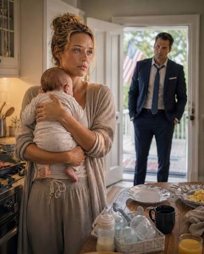 At 4:30 A.M., my husband came home, saw me holding our 2-month-old baby  while I cooked breakfast for his whole family, and said one word: “Divorce.”  I didn't cry. I didn't beg.