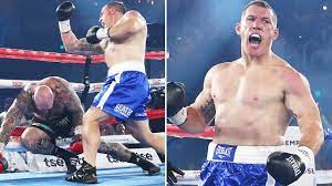Comprehensive boxing news, scores, standings, fantasy games, rumors, and more Boxing News Fans Erupt Over Paul Gallen Fight Disgrace
