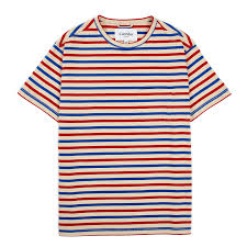 Black And Red Striped T Shirt Mens Blue Red Stripe T Shirt Striped Tee Shirts Shirts Striped Shorts
