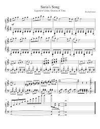 Maybe you would like to learn more about one of these? Legend Of Zelda Ocarina Of Time Saria S Song Sheet Music For Piano Solo Musescore Com
