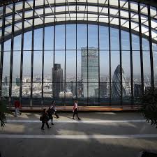 صباح الخير من بي بي سي هنا لندن بالصور لندن بي بي سي عربي London Goodmorning Sky Garden At 20 Fenchurch Street Photo By Peter Macdiarmid Getty Im