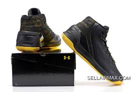 Black And Gold Under Armour Shoes Under Armour Curry 3 Black Yellow New Release Curry Shoes Stephen Curry Shoes Nike Kd Shoes