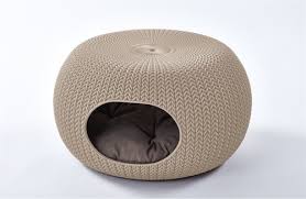 The stool combines a classic knitting pattern with innovative 3d design knit cozy seat. Keter Knit Cozy Luxury Pet Home Electrical World