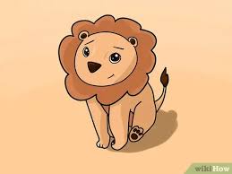 Meskipun berupa gambar, bentuk dan warna yang dihasilkan sangat menarik. 4 Cara Untuk Menggambar Singa Wikihow