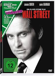 Wall Street: Amazon.co.uk: Sheen, Charlie, Douglas, Michael, Hannah, Daryl,  Sheen, Martin, Stamp, Terence, Young, Sean, Tunie, Tamara, Holbrook, Hal,  Stone, Oliver: DVD & Blu-ray
