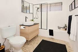 The makerista's gwen wasn't shy when painting this bathroom sherwin williams' childlike. Cherie Barber Greenacre Bathroom Renovation Renovating For Profit