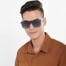 Buy Vincent Chase Unisex Square Sunglasses Blue Online