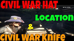 Red Dead Redemption 2 Civil War Knife Civil War Hat Location Red Dead Redemption Redemption Civil War