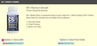 cb 1 weight gainer review a thorough