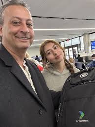 Boarding flight to DC with my daughter Isabella, looking forward to seeing… 