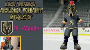 Golden knight mascot logo designed by tom hayes. Creating The Vegas Golden Knights Mascot In Nhl 18 Youtube