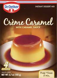 Dr Oetker Flan Creme Caramel Dessert Mix Instant Dessert Desserts Creme Caramel