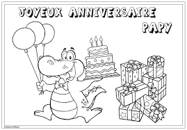Coloriage joyeux anniversaire gratuits à imprimer. Coloriages A Imprimer Anniversaire Numero 1c055405