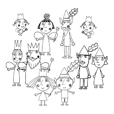 Little kingdom and peepa pig illustrations by magical places! 39 Best Ideas For Coloring Ben And Holly Coloring Pages Pdf