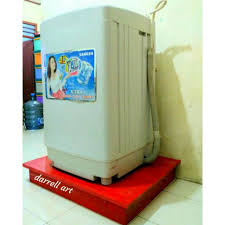 Jika mesin cuci berada di kamar mandi dan dilengkapi slang pembuangan yang cukup panjang, gunakan bak atau bilik mandi. Tatakan Mesin Cuci Shopee Indonesia