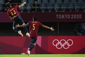 Men's soccer gold medal match combined xi: Spain Brazil Advance To Semifinals Of Olympic Men S Soccer